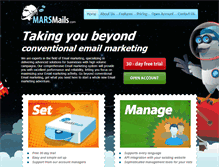Tablet Screenshot of marsmails.com